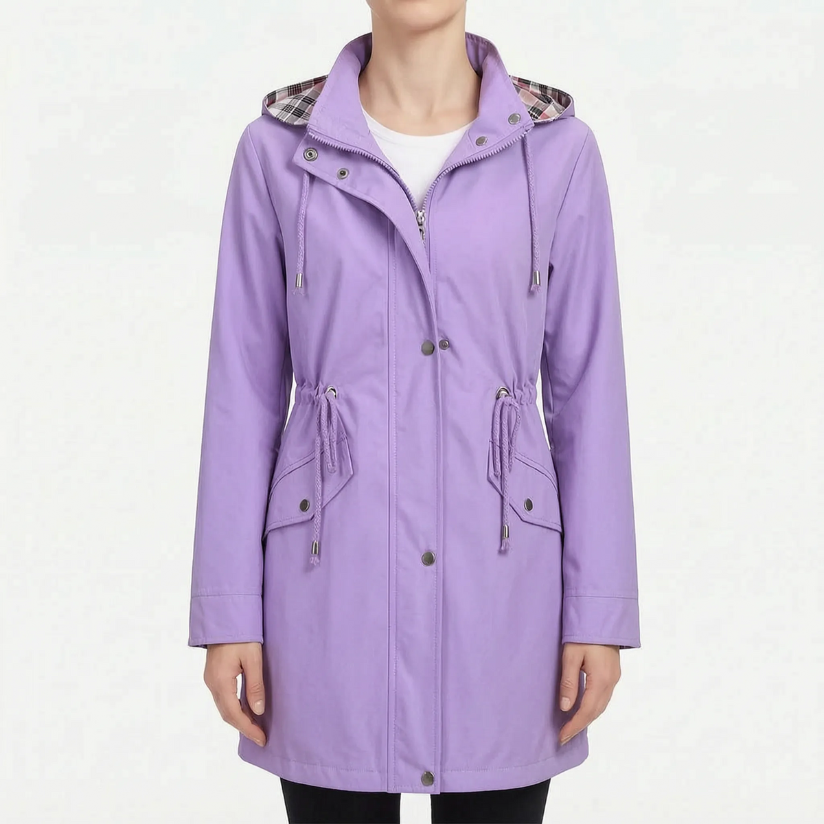 Auroven - Longline Hooded Transitional Jacket